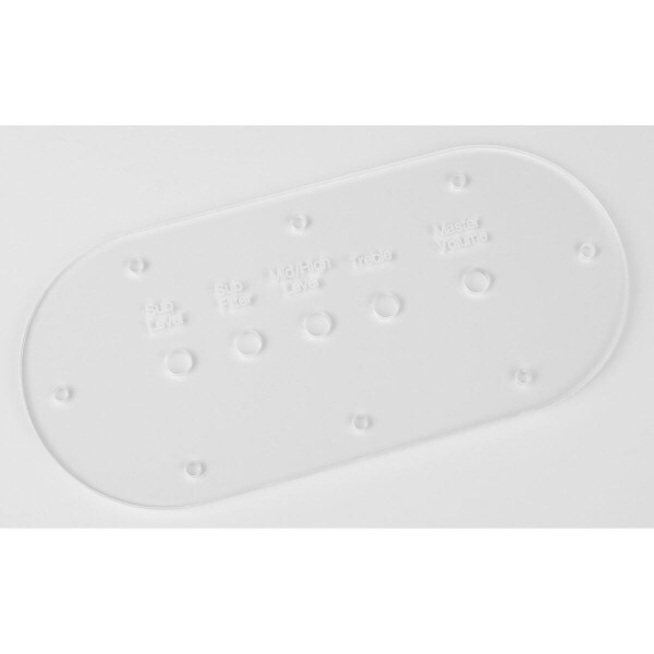 Main product image for Clear Acrylic Mounting Plate for TPS3116D2 Class D 2 320-634